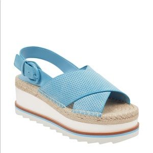 MARC FISHER Ltd gellyn sandal in Turquoise